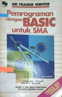 Image of Pemrograman dengan basic untuk SMA : buku ke-2