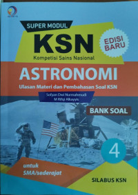 Super modul KSN Astronomi , Bank Soal