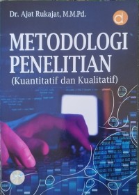 Image of Metodologi penelitian : Kuantitaif dan kualitatif
