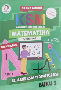 Image of Grand modul KSM matematika : buku 3